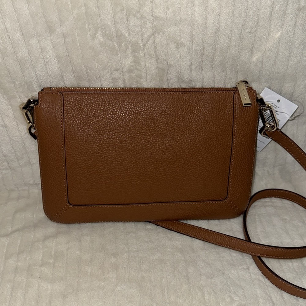 Kate Spade Warm Ginge Pebbled Leather Crossbody Bag - Picture 5 of 14